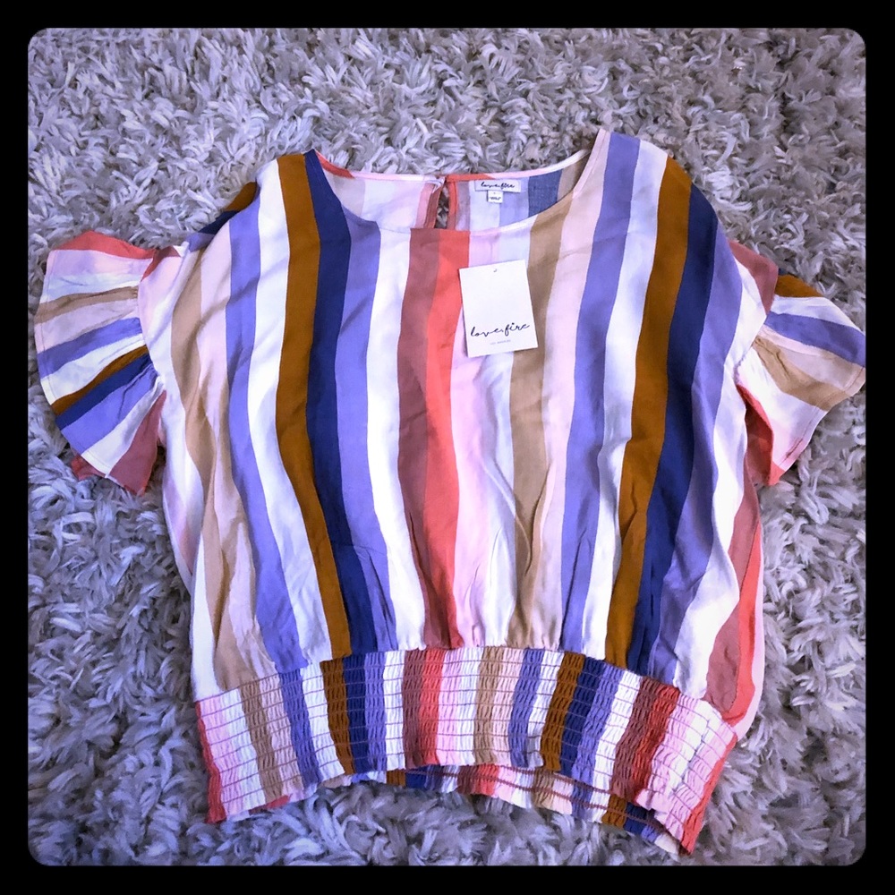 Love, fire Women’s blouse